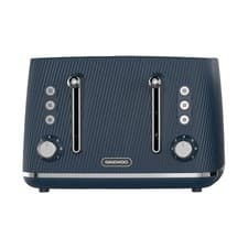 Image of Daewoo SDA2818GE Cascade Navy 4 Slice Toaster