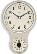 Image of Acctim Kitchen Timer Clock, Cream, 1-Pack