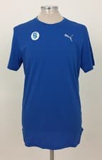 Image of Men's Puma T-Shirt Blue Short-Sleeve 360 Reflectivity Dry Cell FS Logo New F1