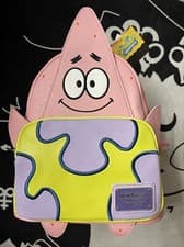 Image of Loungefly Patrick Star Cosplay Mini Backpack Nickelodeon 20th Anniversary