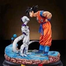 Image of Dragon Ball Z Goku vs Frieza 23cm Collectible Statue - Epic Battle Figurine