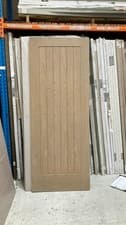 Image of Suffolk Internal Oak Grey Stained Door Product Code INTOSUF