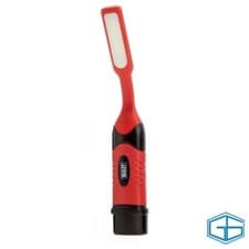 Image of SEALEY LED051R 6 SMD LED MAGNETIC FLEXI HEAD POCKET LIGHT (RED)