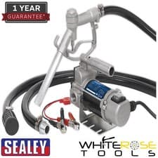 Image of Sealey Transfer Pump Diesel/Fluid Portable 12V Garage