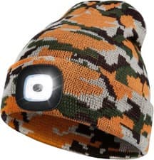 Image of Wmcaps Rechargeable LED Lighted Beanie, Perfect Dad Gifts in Christmas, Stocking