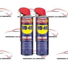 Image of WD-40 X2 Multi-Use Smart Straw 450ml Spray Aerosol Can Clean Rust Lubricant WD40
