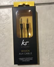 Image of Kitsound Woven Aux Cable 3.5mm