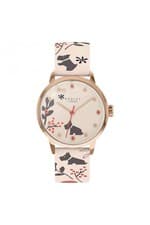 Image of Radley Ladies Floral Leather Strap 30mm 3ATM Watch RY2930A