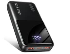 Image of Portable Charger 20000mAh 22.5W Power Bank PD20W Fast Charging USB C With LCD
