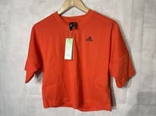 Image of Ladies Adidas Crop T Shirt. Eco Size XS