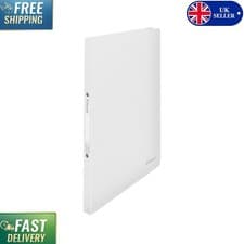Image of Vivida A4 2 Ring Binder - Holds 100 Sheets, 16mm Spine, Translucent White