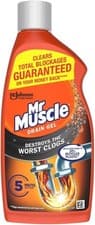 Image of Mr Muscle Drain Unblocker Liquid (500ml), Sink & Drain Fast Heavy Duty Drain