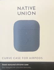 Image of NATIVE UNION CURVE CASE FOR AIRPODS. (Blue) BRAND NEW.