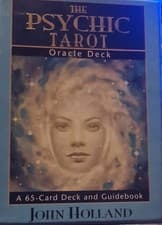 Image of The Psychic Tarot Oracle Cards : A 65-Card Deck, Plus Booklet! by John...