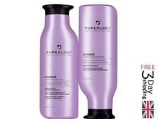 Image of Pureology Hydrate Shampoo & Conditioner Duo 266ml | Sulphate Free | Vegan