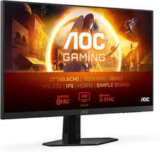 Image of AOC 27" Gaming Monitor 180Hz 0.5ms MPRT FHD IPS G-Sync FreeSync HDR HDMI DP