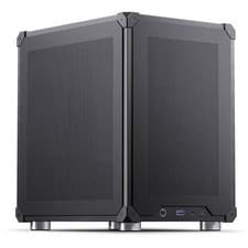 Image of Jonsbo C6 Microtower PC Casing Black Compact gaming enclosure