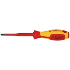 Image of KNIPEX VDE Insulated Plus Minus Phillips Screwdriver PH/S2 x 100mm 28056