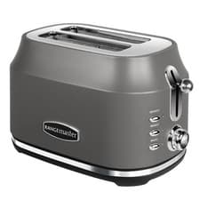 Image of Rangemaster RMCL2S201GY Classic 2 Slice Toaster, Matt Slate Grey
