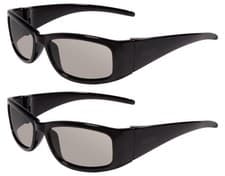 Image of 2x Pack EX3D Children 3D Glasses Passive Polarizing for 3D-TV Projector Cinema