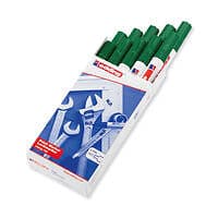 Image of Edding 750 Bullet Tip Paint Marker Medium Green (Pack of 10) 750-004