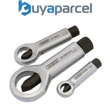 Image of Draper 55108 Nut Splitter Set, 9 - 22mm (3 Piece)