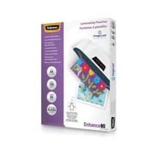 Image of Fellowes A4 Laminating Pouch 160 Micron (Pack of 100) 55306101