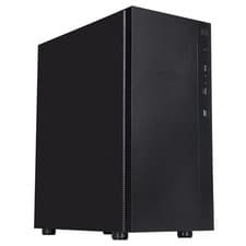 Image of Cit Silent Es Black Mid-Tower Low Noise Computer Case With 2 X 120Mm Pwm Cooling