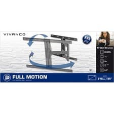 Image of Vivanco BFMO 6560 Full Motion TV Wallmount upto 85"