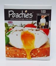 Image of Poachies Egg poaching Bags 17 x 13.5 x 3cm Pack of 100