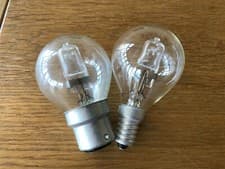 Image of 4 / 10 Bulbs Golf Ball Bulb E14 / B22 25W 40W 60W Halogen 18W 28W 42W Light Lamp