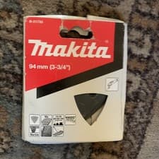 Image of Makita B-21733 Punched Hook and Loop Black Wood Delta Sanding Sheets Asst Grit