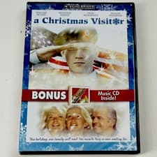 Image of A CHRISTMAS VISITOR DVD (2007) with Bonus Music CD Hallmark NEW