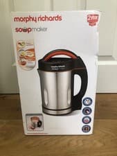 Image of Morphy Richards Soup Maker/ Smoothie Maker 1.6L Stainless Steel RRP £84.99