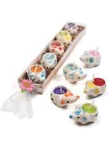 Image of Lucky Elephant Candles Gift Set - 5 Mini Candles in a gift tray
