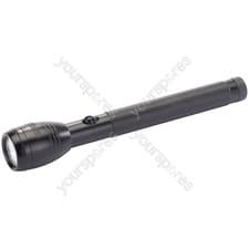 Image of Draper LED Aluminium Hand Torch, 5W, 20 Lumens, 2 x AA Batteries Required