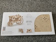 Image of Ugears mechanical models tractor 3D wooden model kit