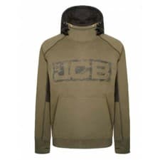 Image of Mens JCB Horton Sand Heavyweight Hooded Sweatshirt Hoody Hoodie Workwear Top Sz