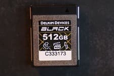 Image of Delkin Devices 512GB BLACK CFexpress Type B 4.0 Memory Card