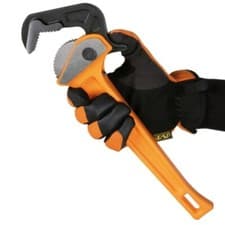 Image of Beta Tools 14" Heavy Duty Steel Self Locking Pipe Grip Wrench,49mm Jaw, 361N-350