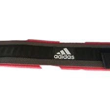 Image of ADIDAS PERFORMANCE NYLON LUMBAR WEIGHT LIFTING BELT - LARGE