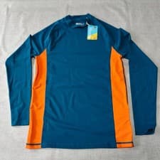 Image of Mountain Warehouse Mens UV Rash Vest T-Shirt M Quick Drying Long Sleeve Swim Tee