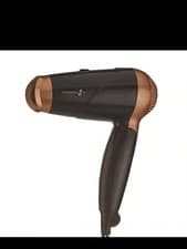 Image of POWER PLUS Professional Travel Hair Dryer 2 Speed, 2 Heat Setting 1200 Watts Ove