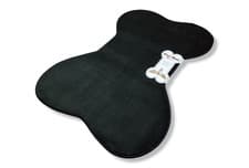 Image of Padded Non-Slip Pet Mat for Dogs / Cats Etc. - Large 90cm x 60cm - Black