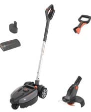 Image of Yard Force iFlex 23cm 12V Lithium-Ion Cordless Lawnmower with Trimmer