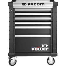 Image of Facom JETM3 6 Drawer Tool Roller Cabinet Black