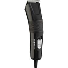 Image of Babyliss 7755U Men's Corded Power Hair Clippers - Cleaning Brush & Travel Pouch