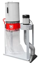 Image of Holzmann Dust Extractor ABS1500FF 750W Fine Filter 1500m³/h Capacity 230V