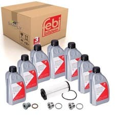 Image of ATF Oil Service Filter Kit Transmission 7L Fits VW Passat Tiguan Febi 188362