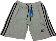 Image of ADIDAS BRAND NEW REGULAR FIT TERRY COTTON SWEAT SHORTS